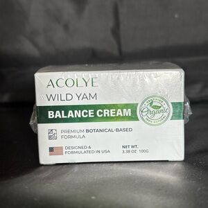 Wild Yam Balance Cream for menopause & menstrual relief